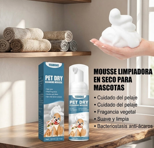 Mousse Champú en seco